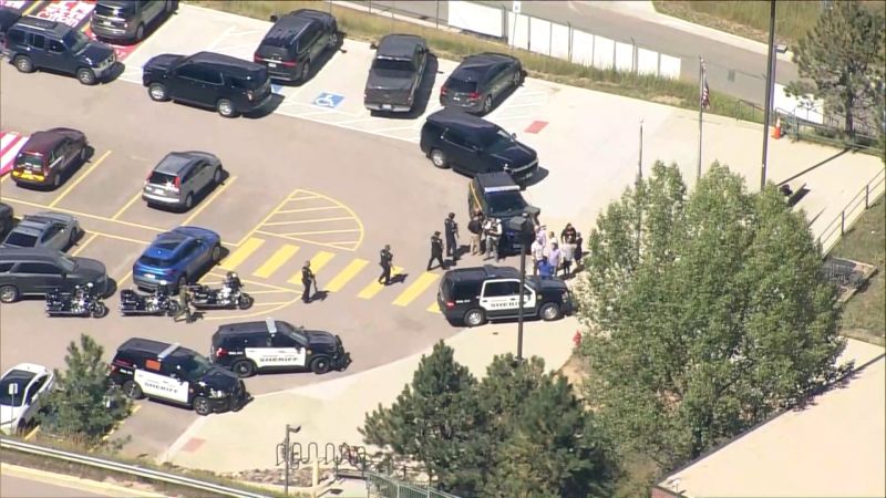 At least 3 injured after shooting at a Denver-area high school, officials say