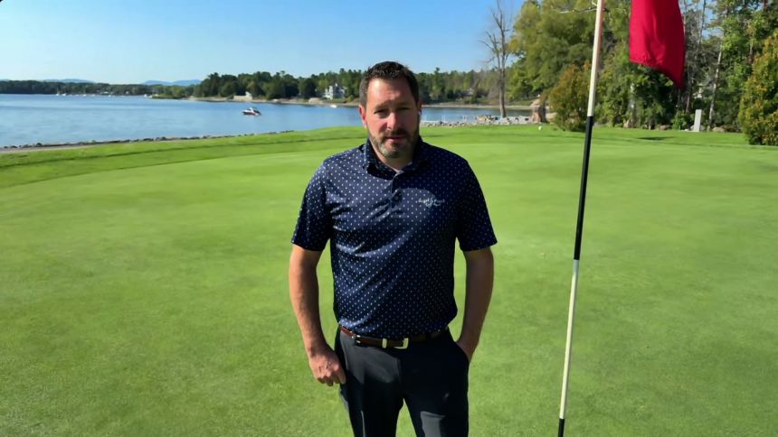 Paul Dame, owner of Bluff Point Golf Resort, during an interview with CNN's Matt Egan.