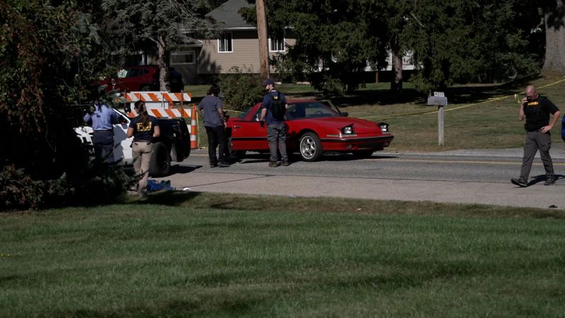 Man drives through barricade near Michigan church day after shooting