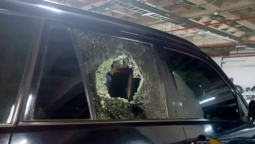 A convoy carrying humanitarian aid led by Ecuadorian President Daniel Noboa was attacked on Sunday night upon entering Imbabura province, the government said.