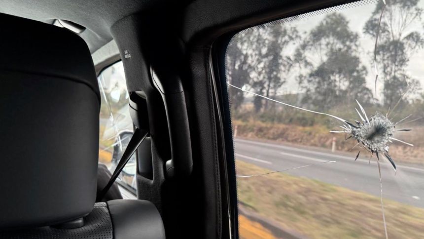 A convoy carrying humanitarian aid led by Ecuadorian President Daniel Noboa was attacked on Sunday night upon entering Imbabura province, the government said.
