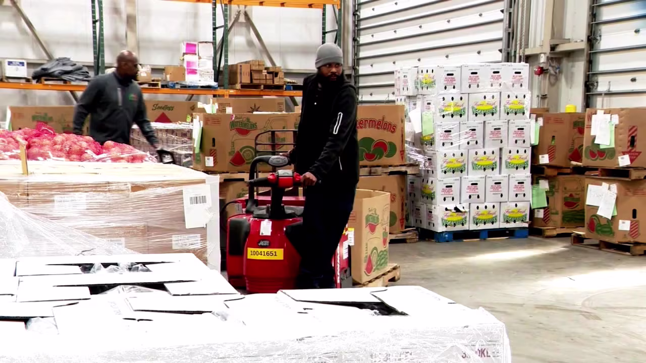 The Capital Area Food Bank in Washington, DC, prepares for a potential increase of families in need.