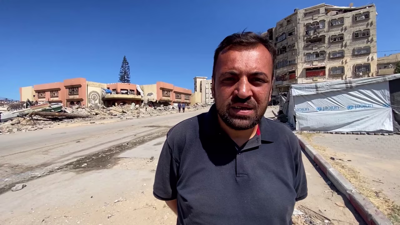 Zuhair Dawla speaks to CNN on Tuesday, October 7, 2025.