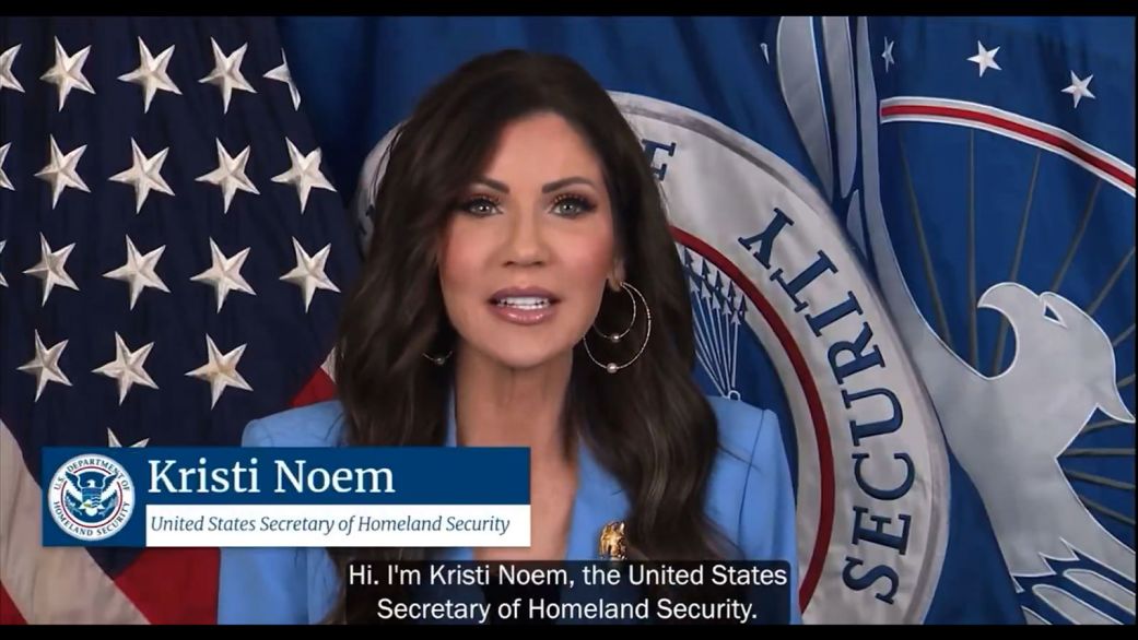 Video obtained by Fox News in which Secretary of Homeland Security Kristi Noem blames Democrats for the government shutdown will be shown at airport security lines across the country.
