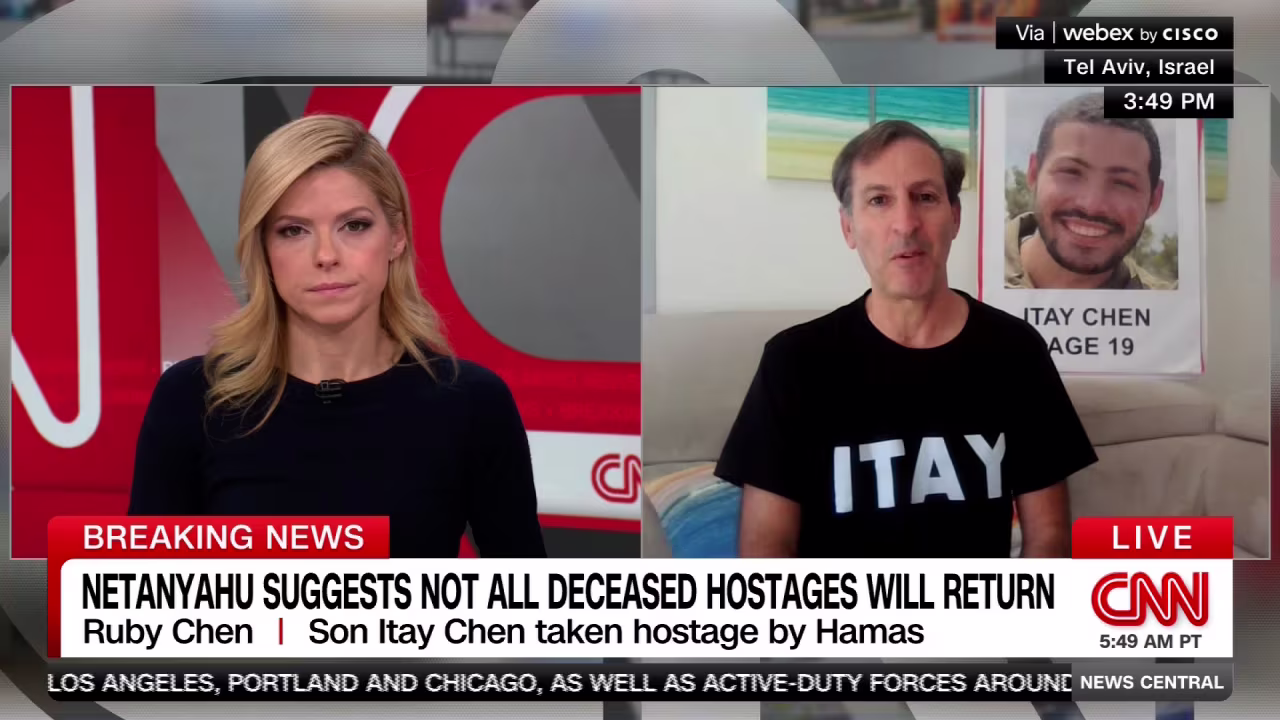 Ruby Chen speaks with CNN on Friday.