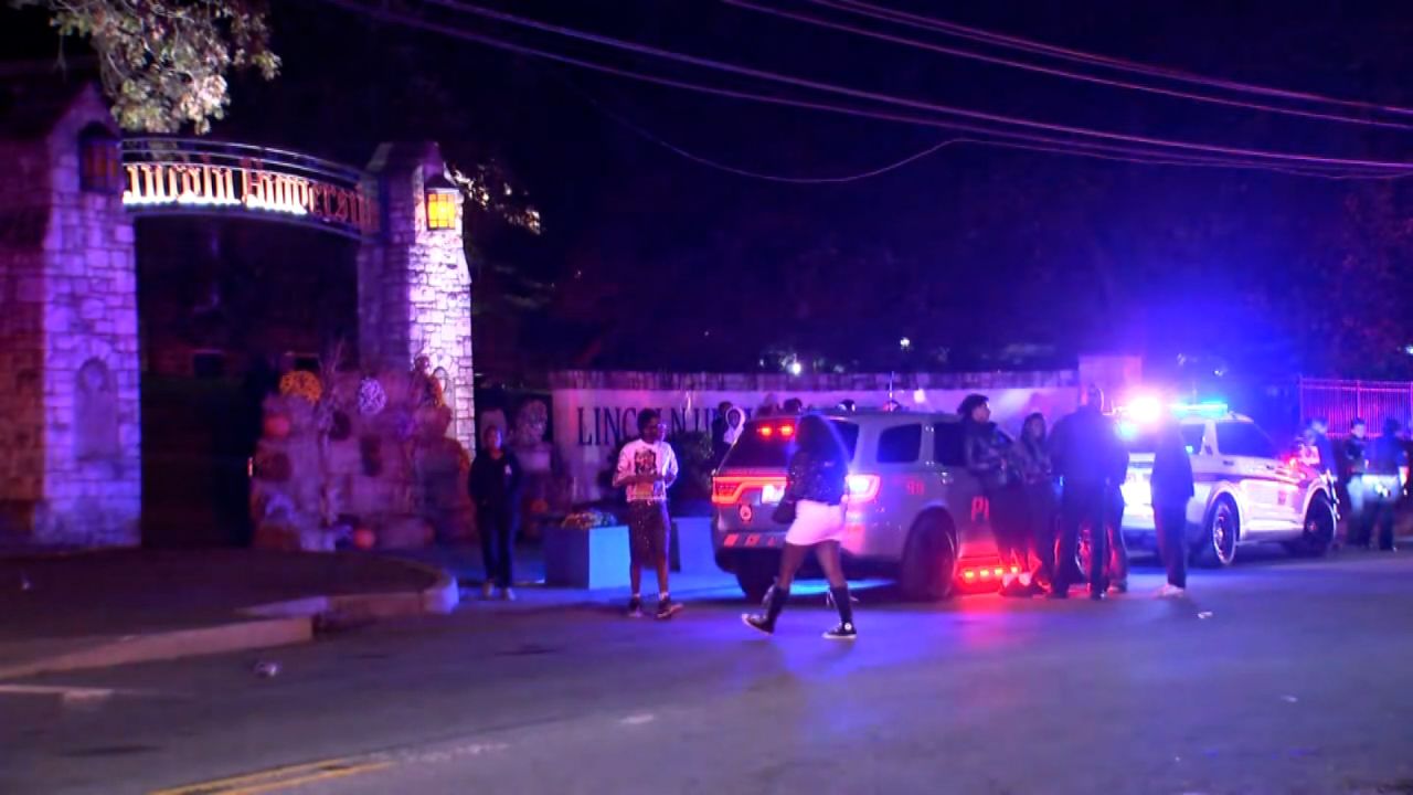 Police responded to a shooting at Lincoln University in Pennsylvania on Saturday night.
