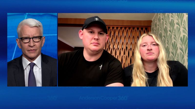 Newlyweds honeymooning in Jamaica talk to Anderson Cooper ahead of Hurricane Melissa Newlyweds honeymooning in Jamaica talk to Anderson Cooper ahead of Hurricane Melissa