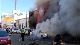 The blaze happened at an outlet of the Waldo’s chain in the city of Hermosillo.