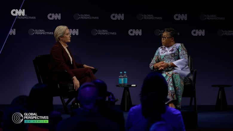 Judith Suminwa Tuluka, prime minister of the Democratic Republic of Congo, speaks to CNN’s Melissa Bell at Global Perspectives on Africa.