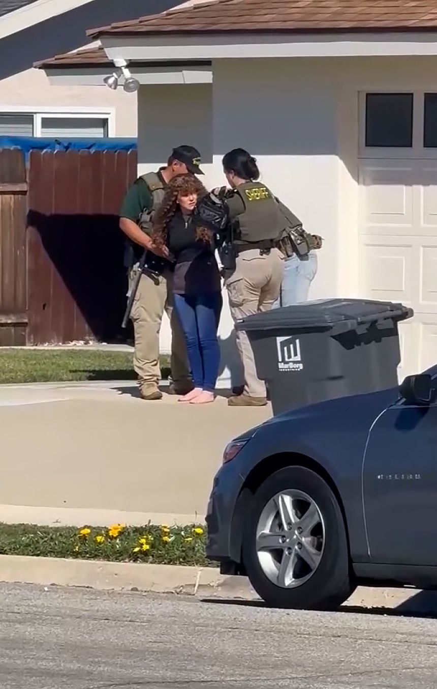 Ashleee Buzzard was arrested outside her home on November 7 on a felony false imprisonment charge unrelated to Melodee's whereabouts. She has pleaded not guilty.