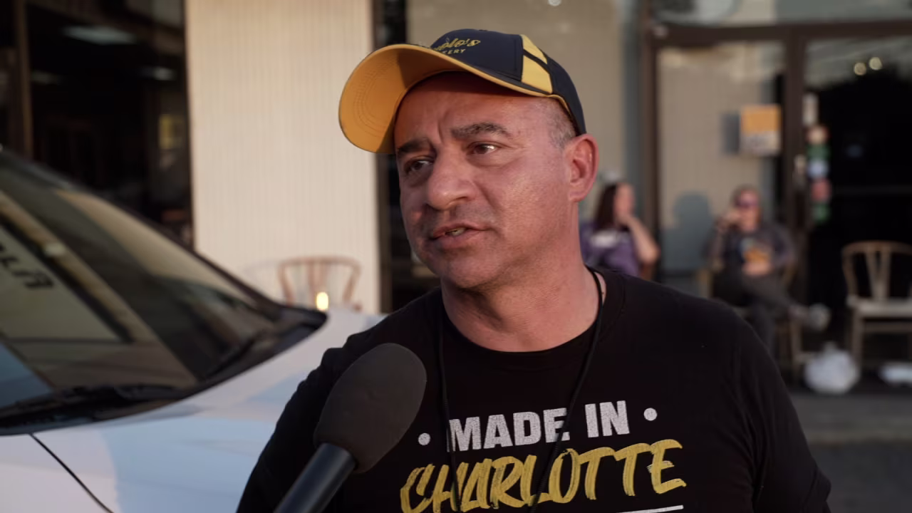 Manuel “Manolo” Betancur, owner of Manolo's Bakery in Charlotte, North Carolina, speaks to CNN. He is not going to open his very popular Manolo’s Bakery on Sunday and isn’t sure when he will reopen, due to the CBP activity.