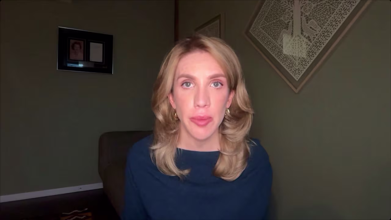 Ukrainian parliament member Kira Rudik speaks with CNN on Monday.