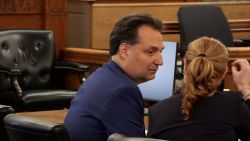 Brian Walshe appears in court on Monday in Dedham, Massachusetts.