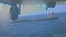 This screengrab taken from a video posted by Attorney General Pam Bondi on December 10, 2025, shows US forces seizing an oil tanker off the coast of Venezuela.