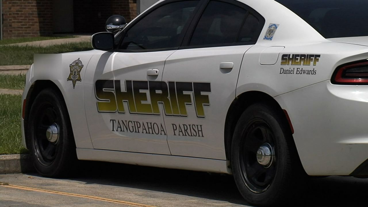 A Tangipahoa Parish Sheriff cruiser is seen in June 2022.