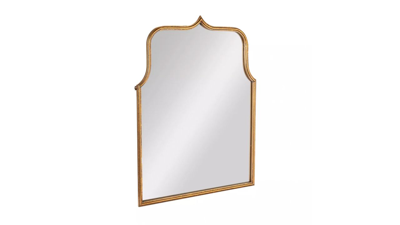 Storied Home Arched Metal Framed Wall Mirror cnnu.jpg