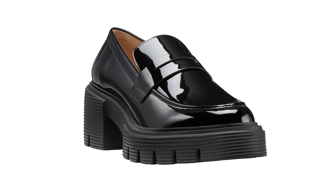 Black Stuart Weitzman Soho Loafer