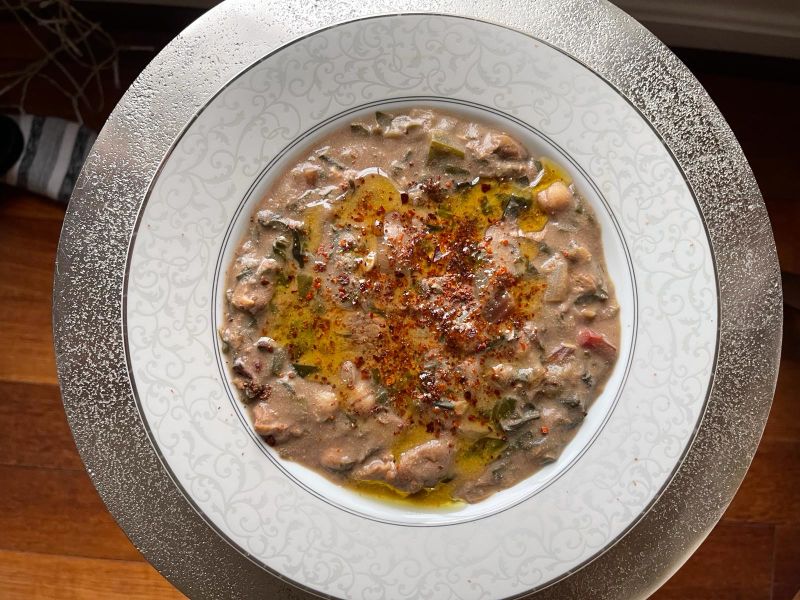 Sumagiyya, a dish native to Gaza City, is typically prepared for festive occasions such as Eid.