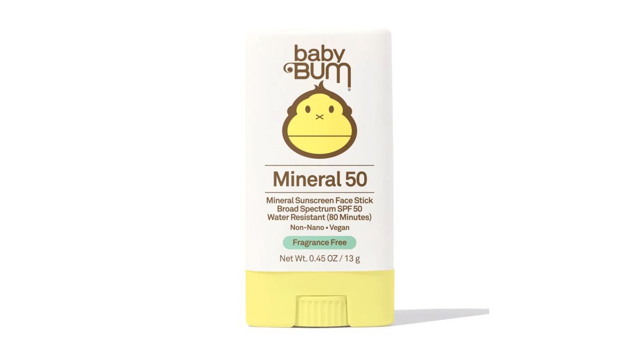 Sun Bum Baby Bum Mineral SPF 50 Sunscreen Face Stick product card CNNu.jpg