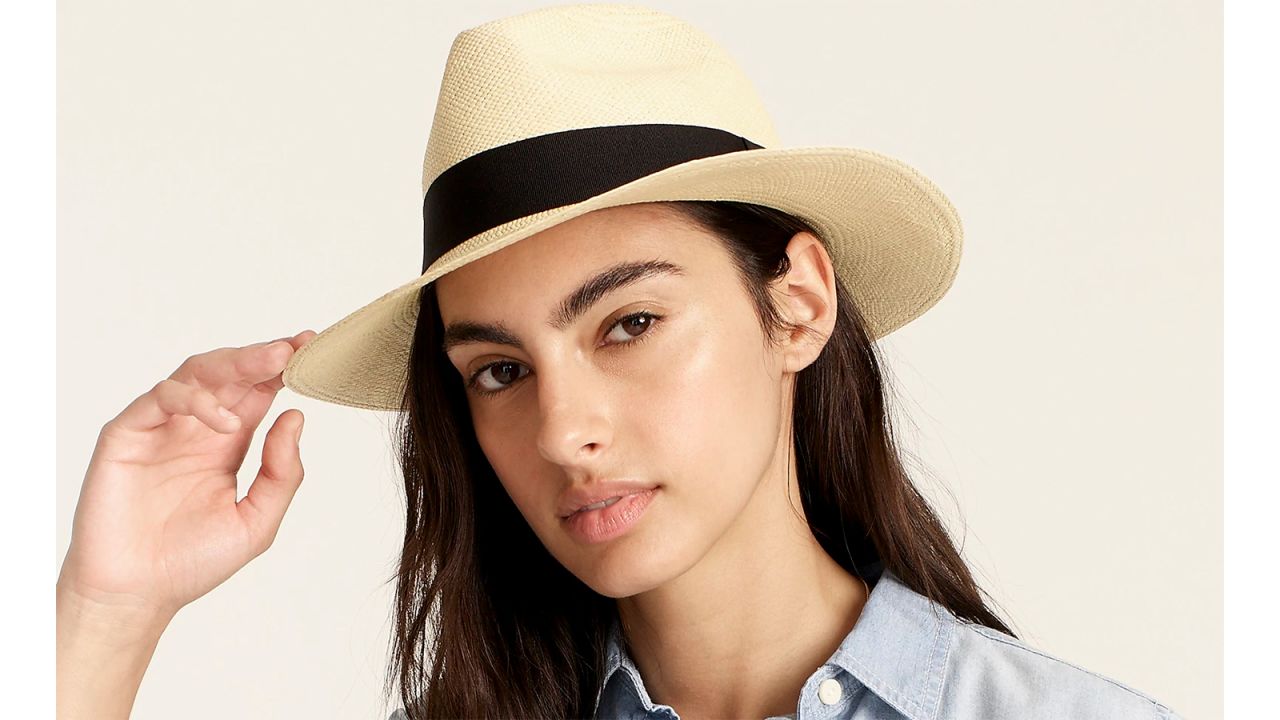 sun hat j crew panama hat