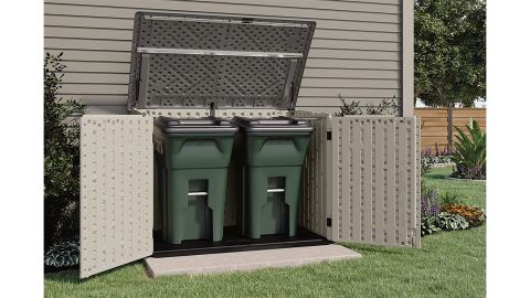 Suncast Horizontal Stow-Away Storage Shed