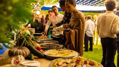 Chef Ahmad Halawa hosts supper clubs in his back yard in Dubai
