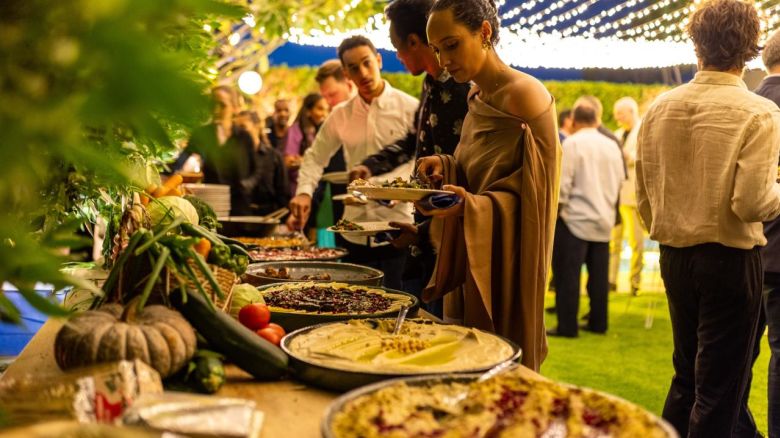 Chef Ahmad Halawa hosts supper clubs in his back yard in Dubai