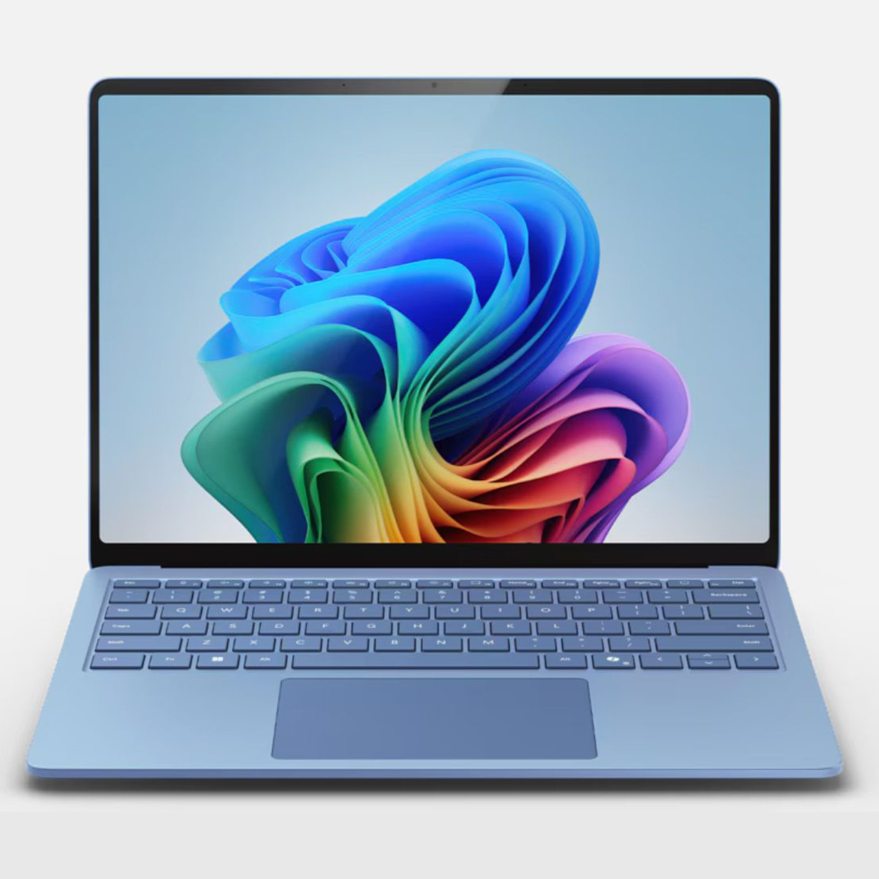 The Microsoft Surface Laptop open to desktop