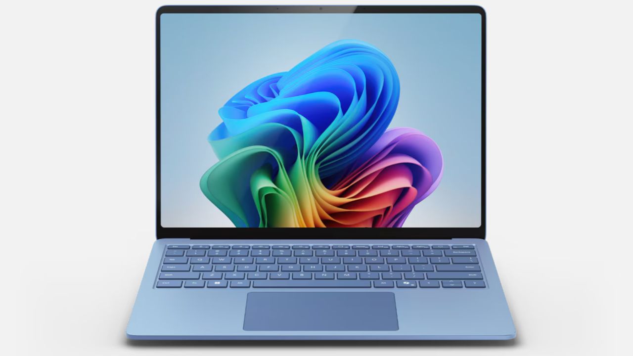 blue Microsoft Surface Laptop