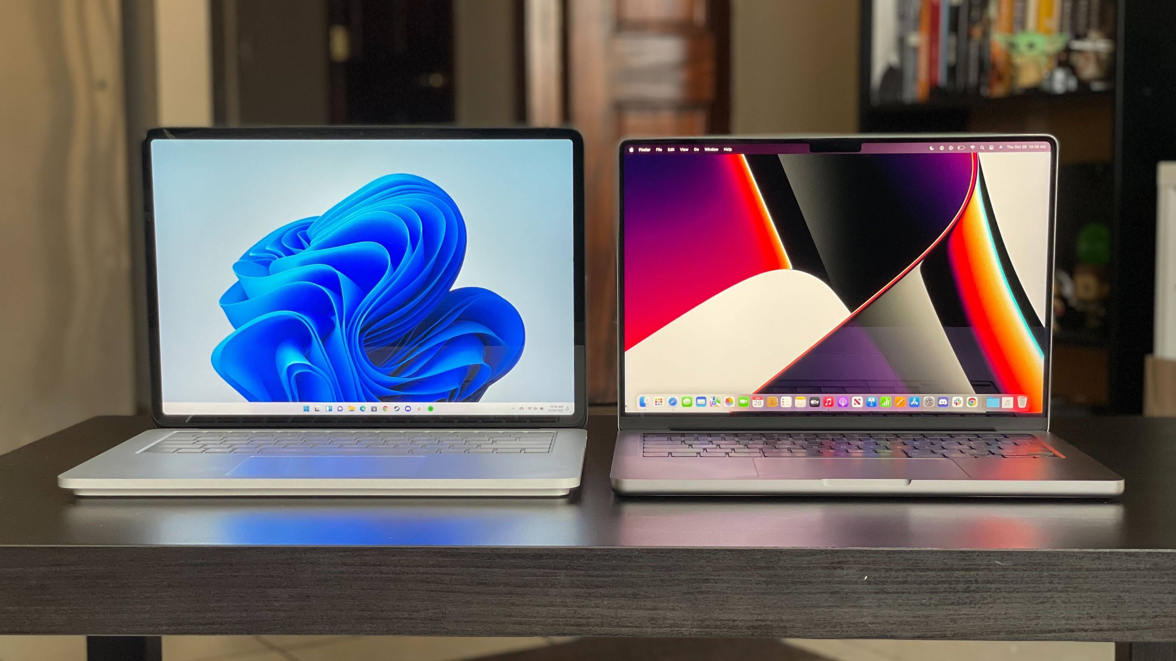 MacBook vs Microsoft Laptop