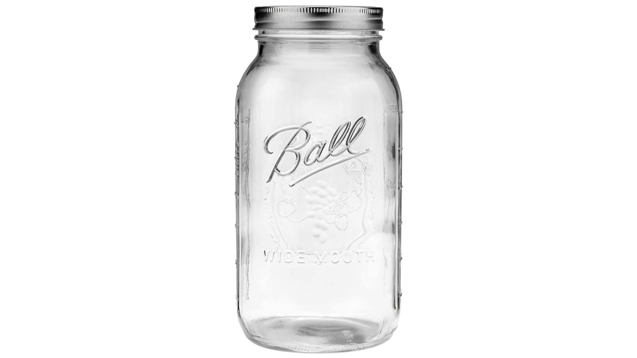 sustainable groceries ball jar