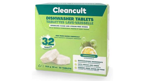 Cleancult Dishwasher Pods Lemongrass 32-Count