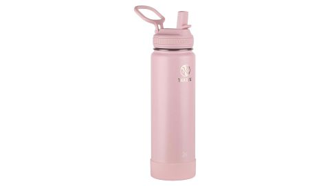 Takeya Actives Insulated Stainless Steel Water Bottle with Straw Lid,