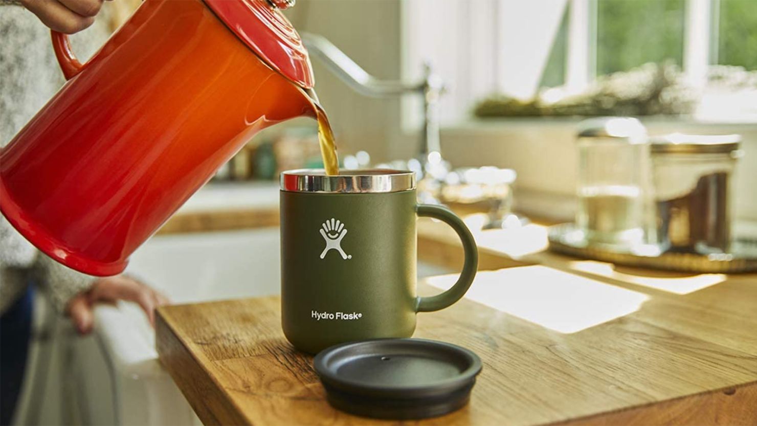 Hydro Flask Coffee Mug 24 Oz., Travel Mugs, Sports & Outdoors