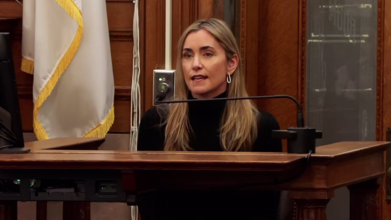 Suzanne Garland, who owns a "Bar Method" studio in Massachusetts, has been called to the stand.