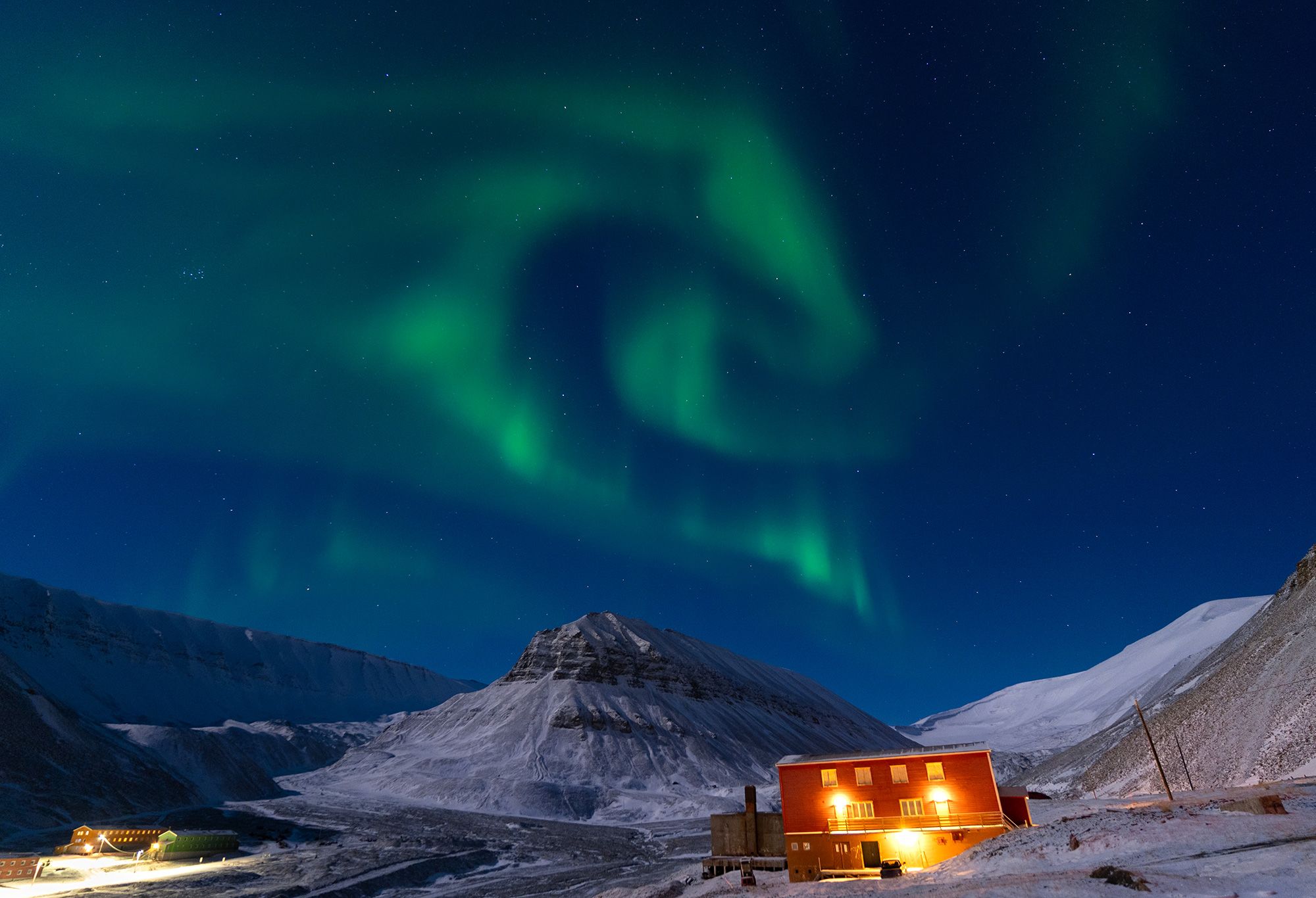 Svalbard in Norway is home to the world's northernmost permanent settlements.