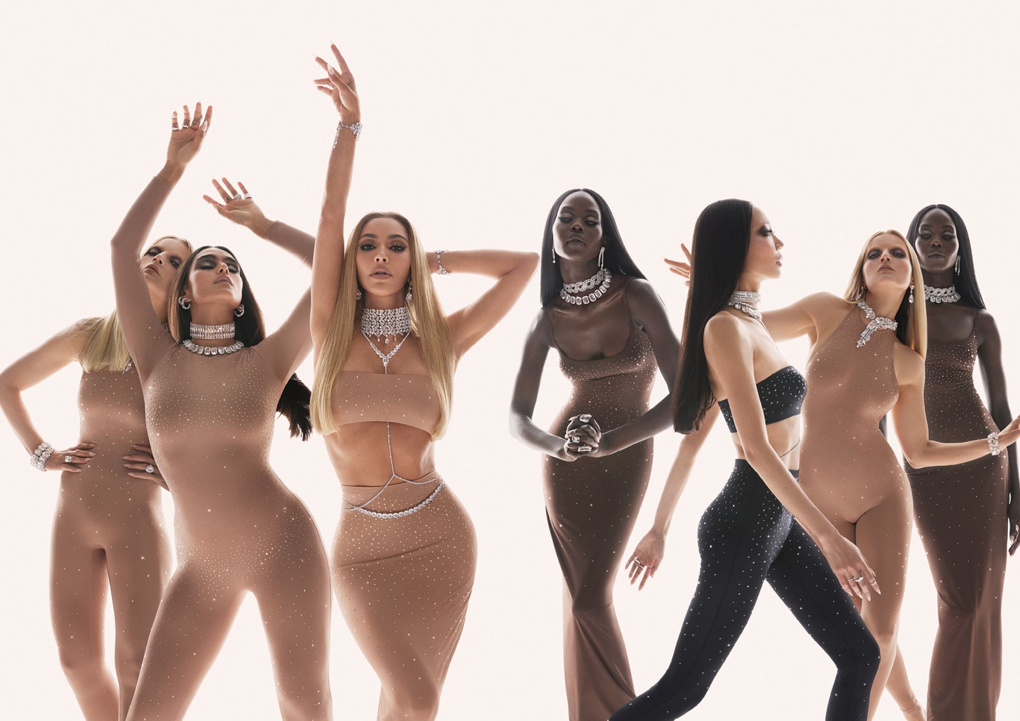 Look of the Week: Kim Kardashian sparkles with new Swarovski x Skims  collaboration