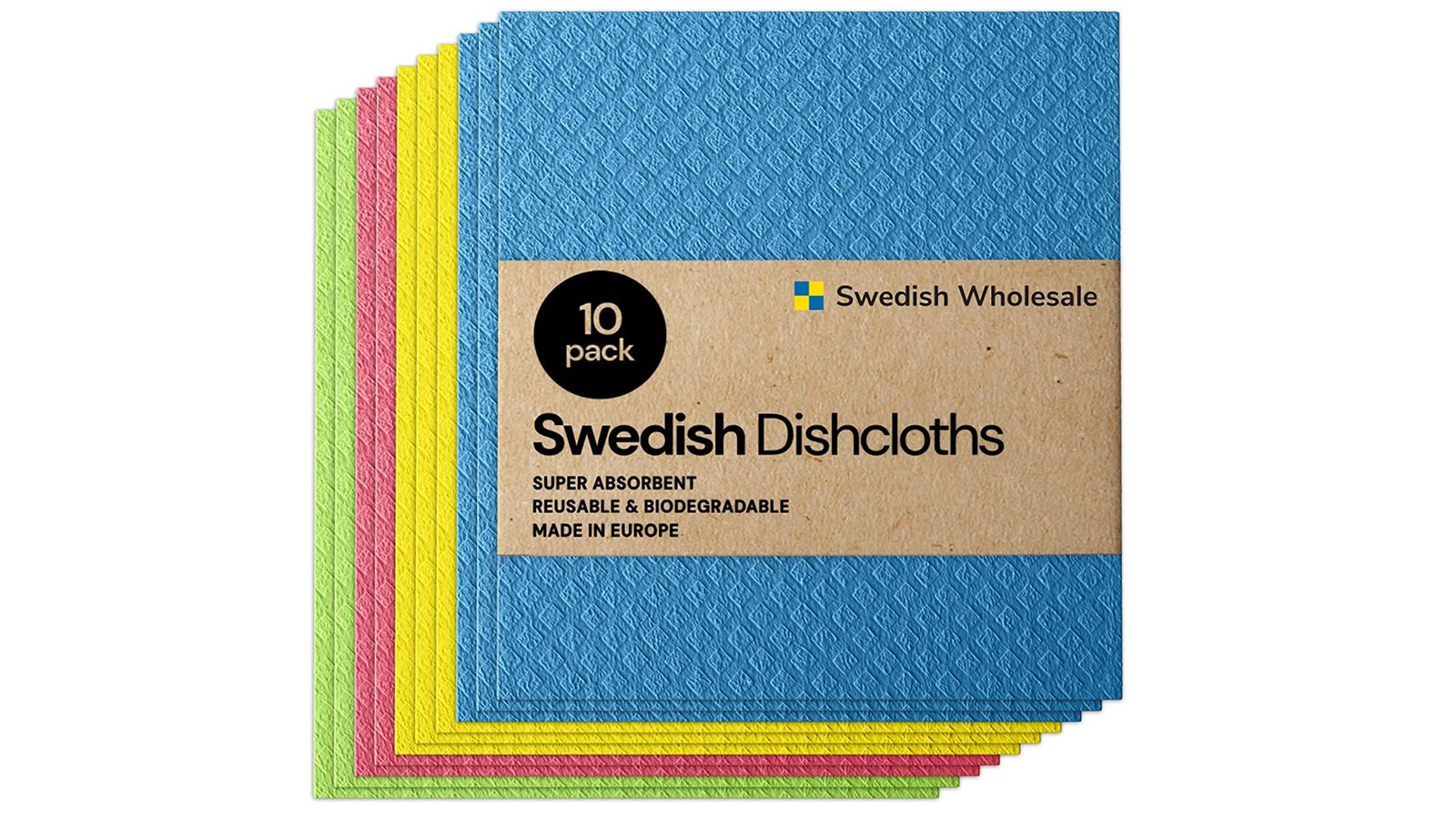 How to use a Swedish Dishcloth 