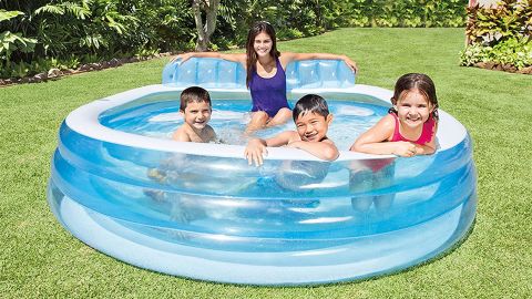 Intex Swim Center Inflatable Family Lounge Pool