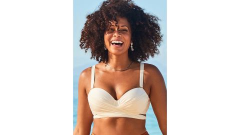 GabiFresh Cup Sized Wrap Underwire Bikini Top