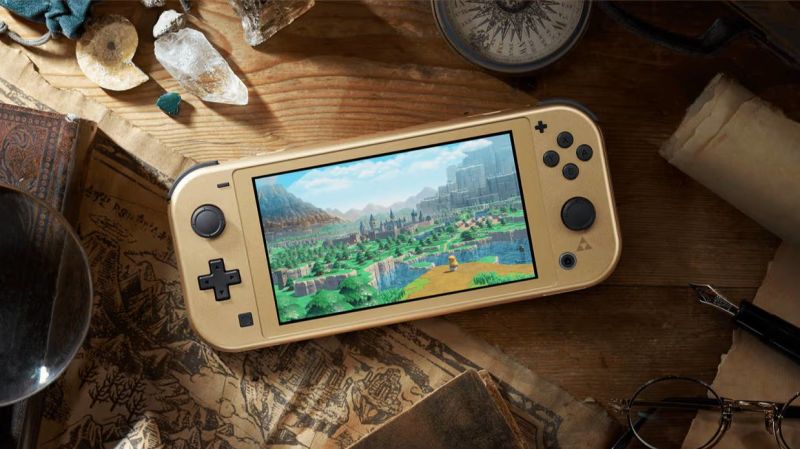 Kami memainkan game Zelda baru — dan peluncurannya bersamaan dengan Switch Lite spesial