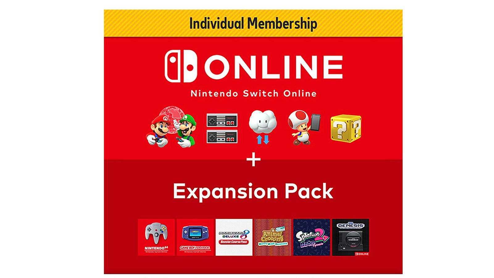 Nintendo Switch Online + Expansion Pack