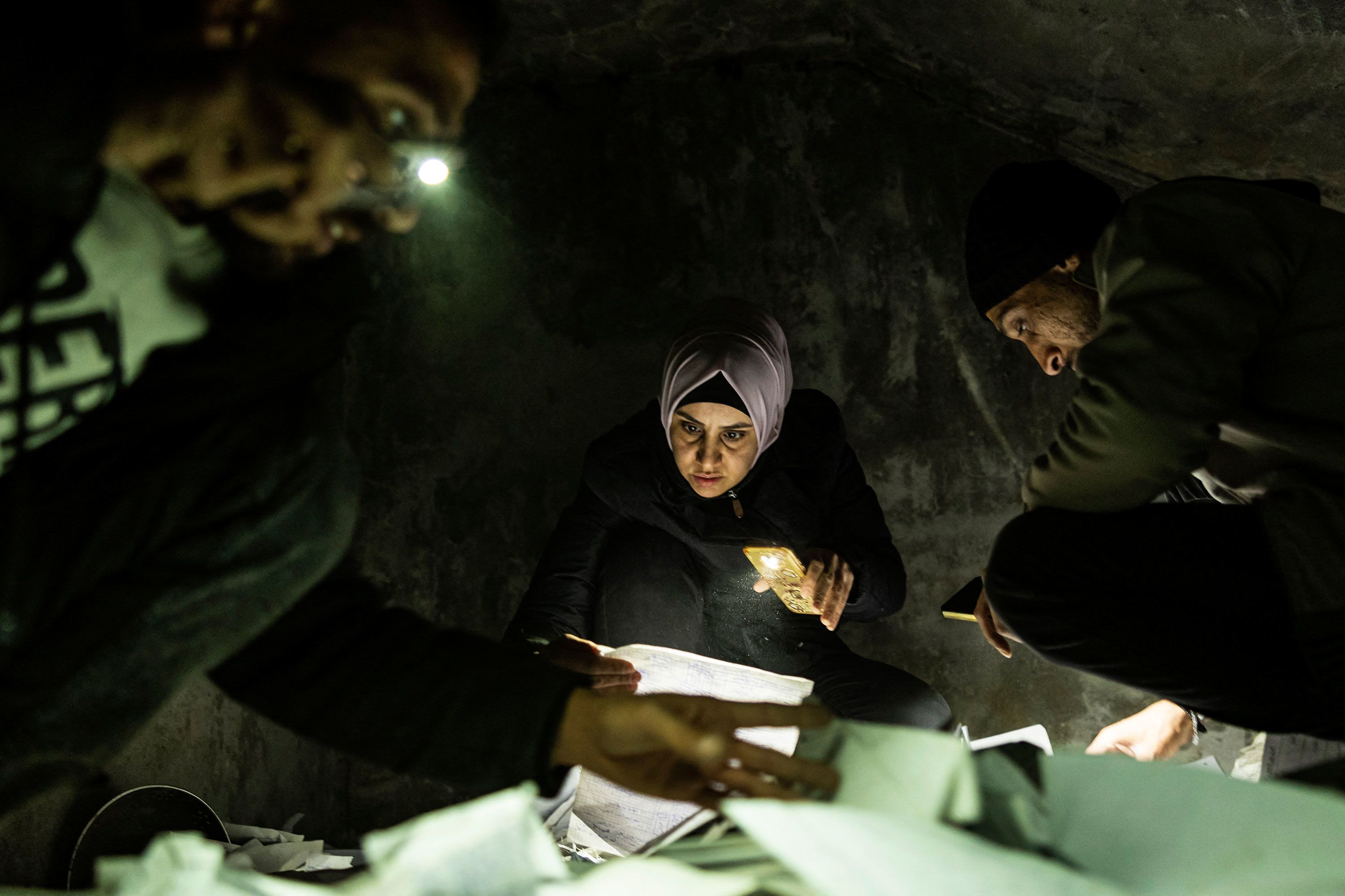 صورة من سجن صيدنايا