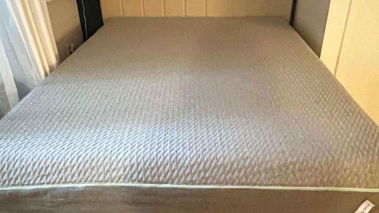 Tuft and Needle Mint Mattress in place