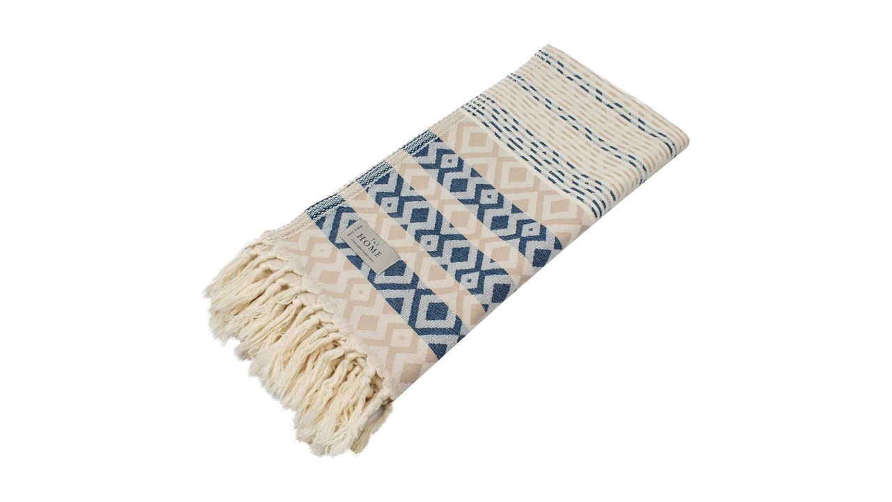 T&I Home 100% Cotton Turkish Towel