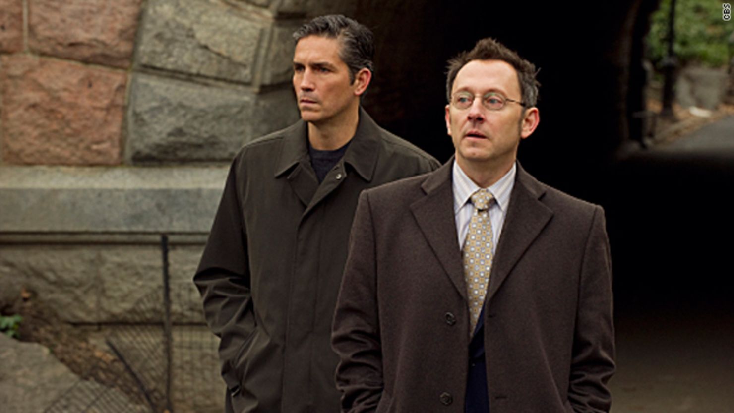 Michael Emerson (right), Emmy winner for "Lost," returns to television in the new series "Person of Interest."