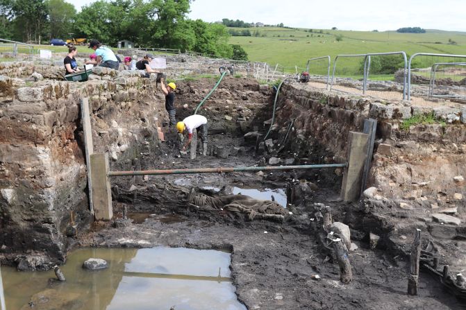 <strong>Leveling the past: </strong>At Vindolanda, forts were built over their predecessors, sealing in what was underneath.