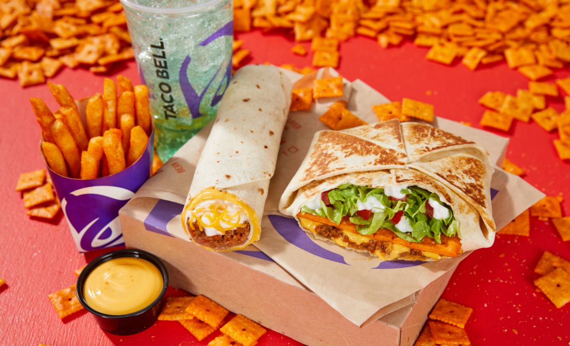 Taco Bell is also adding a "Big Cheez-It Box" to menus for a limited time.