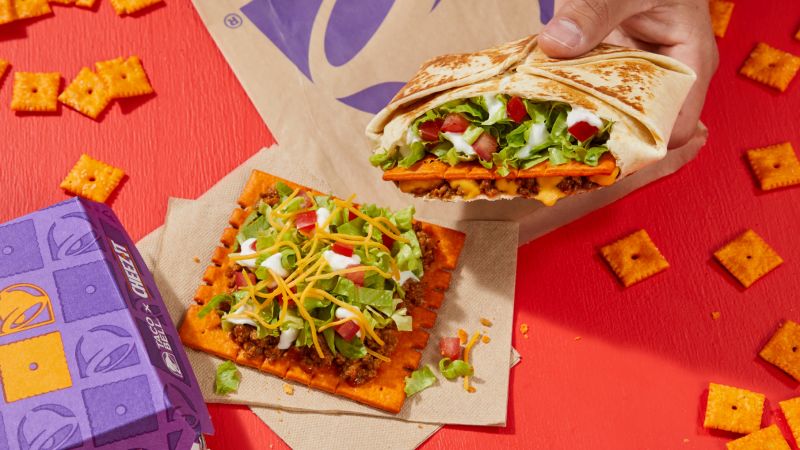 Голямото сътрудничество на Taco Bell Cheez-It най-накрая става национално