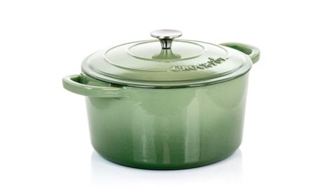 Crock-Pot 7-Quart Enameled Cast Iron Dutch Oven